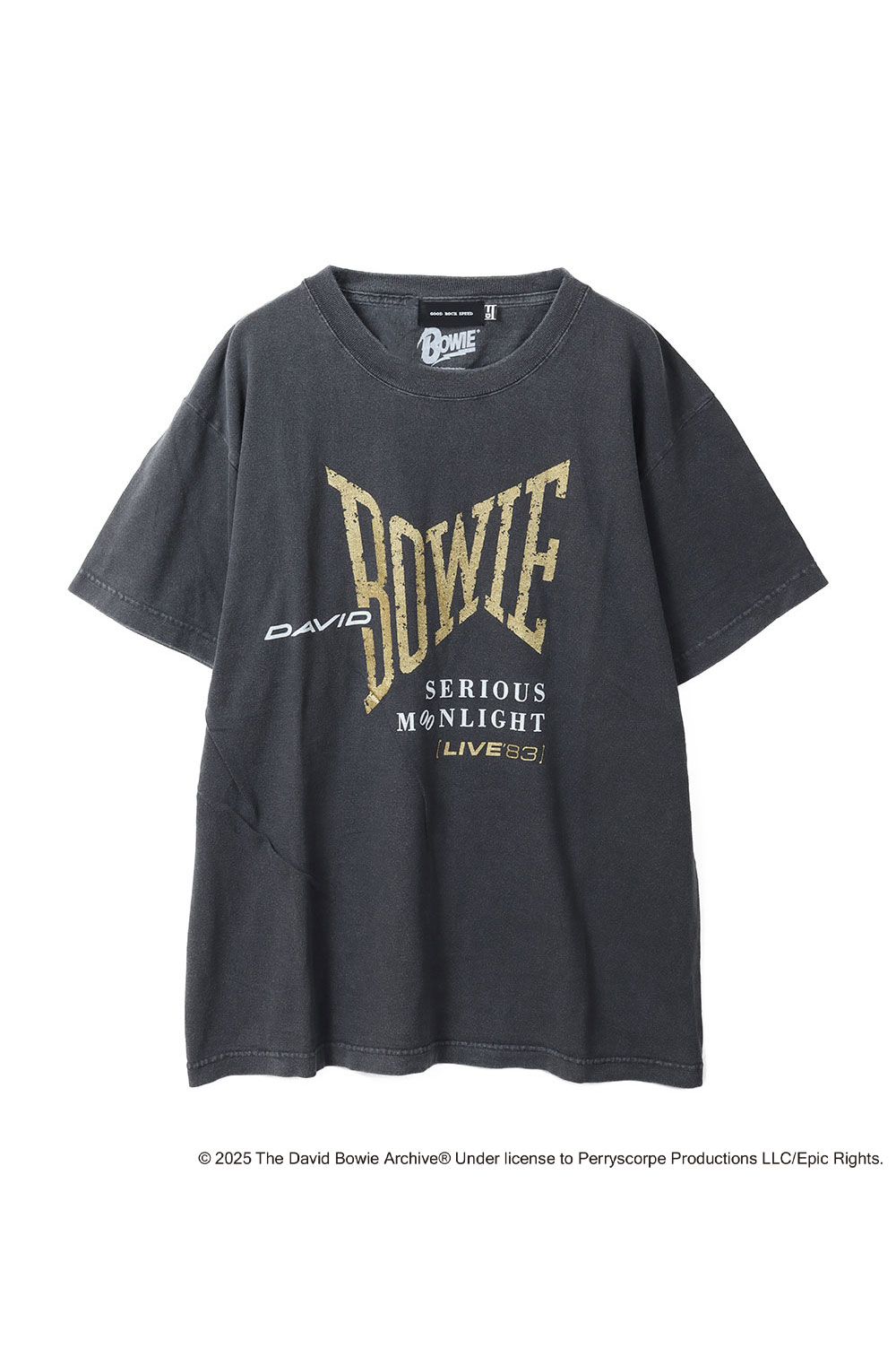 樂天商城 - DAIVID BOWIE - CHARCOAL (25DAB101W) GOOD ROCK SPEED(グッドロックスピード)