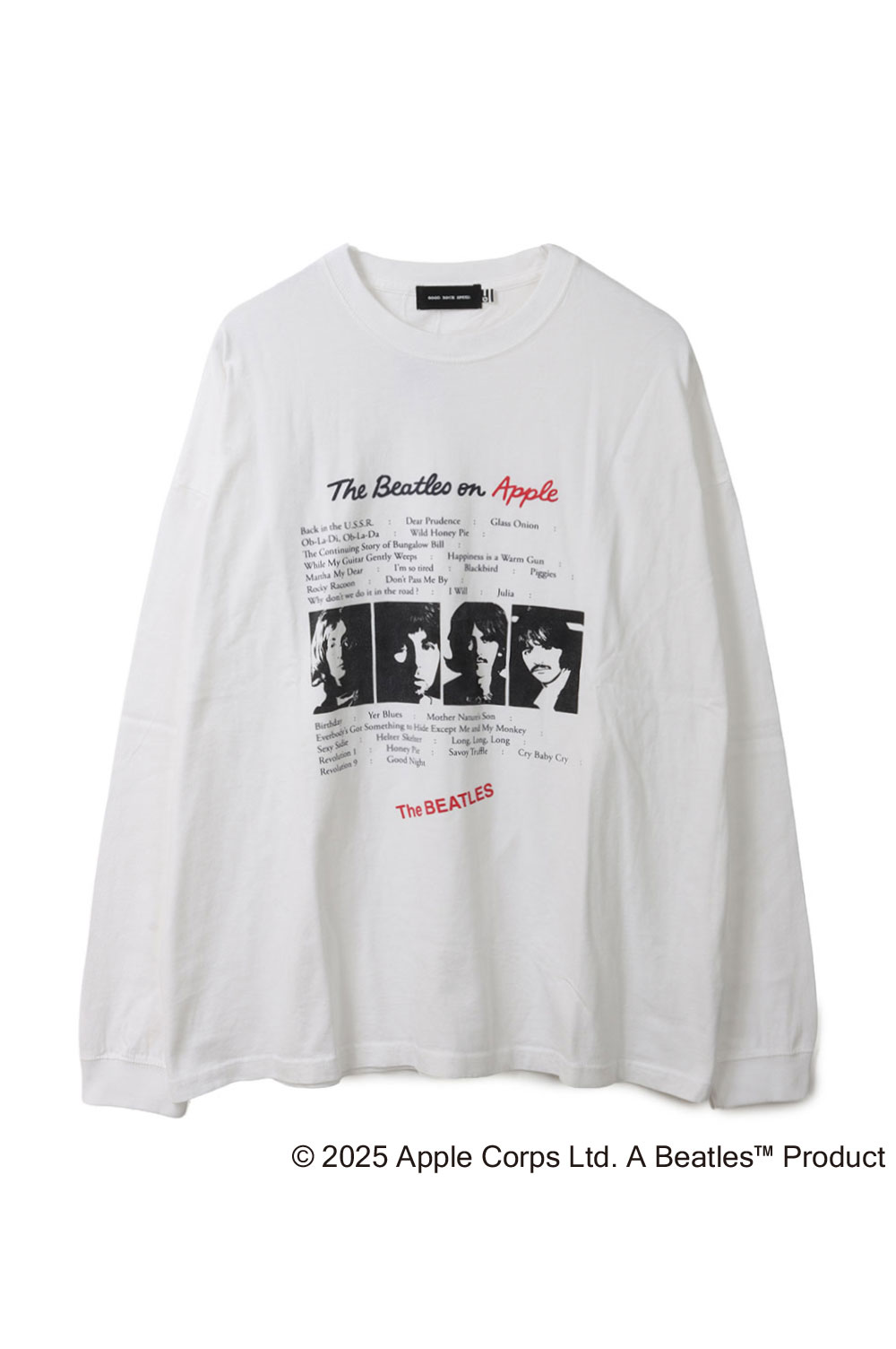Rakuten - 【P10倍】THE BEATLES - WHITE (25BTL202W) GOOD ROCK SPEED(グッドロックスピード)
