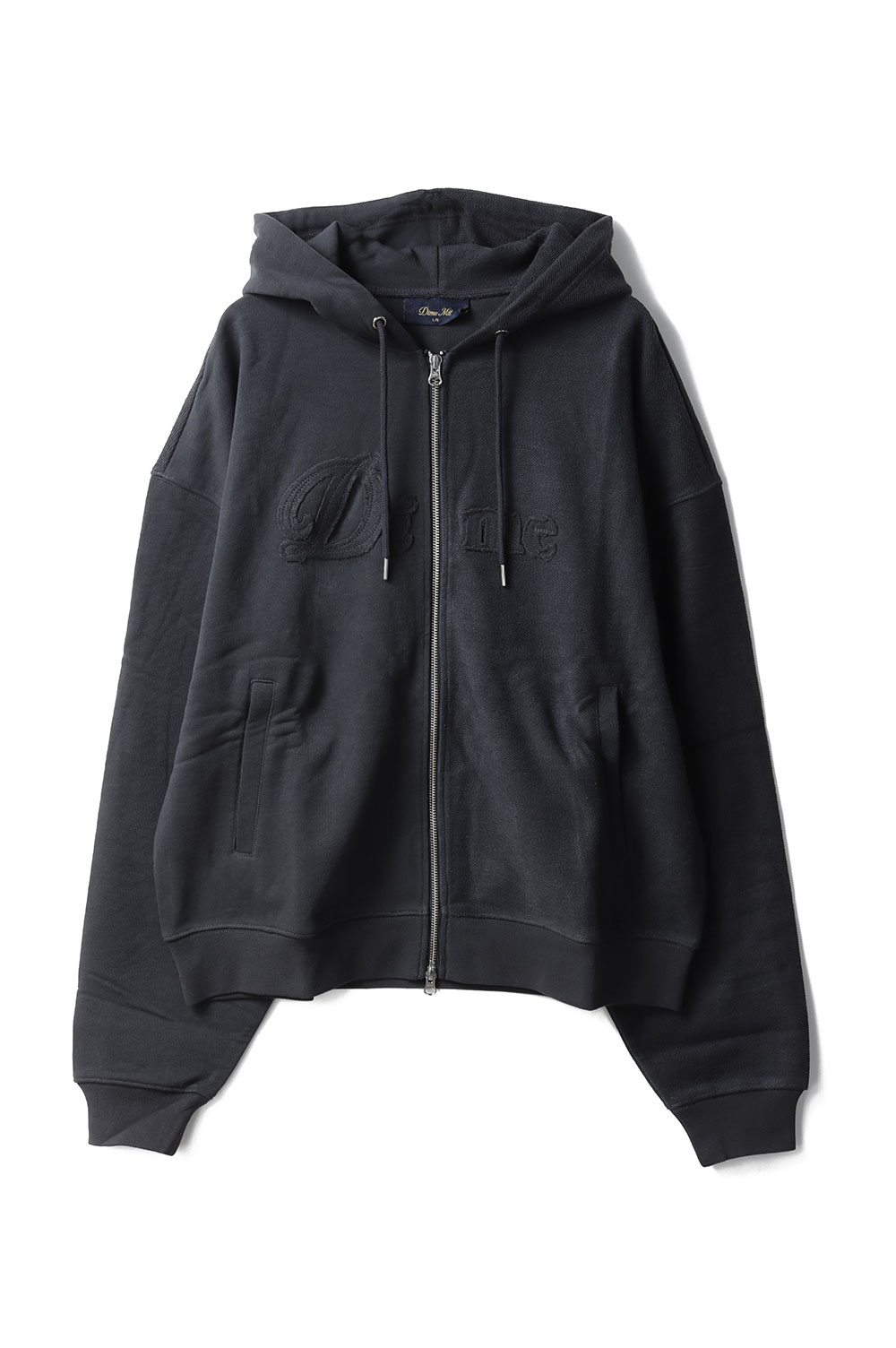 Rakuten - 【P10倍】Reverse French Terry Zip Hoodie - Heather Black (DIMEFA259BLK) Dime(ダイム)
