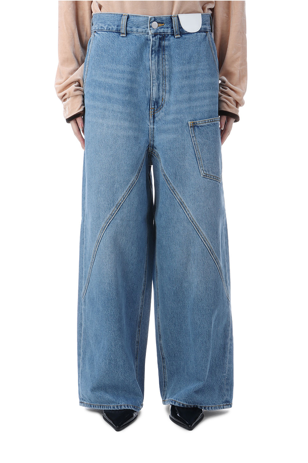 Rakuten - 【P10倍】Front Back Denim Pant - BLUE (153WFP254010) null(ヌル)