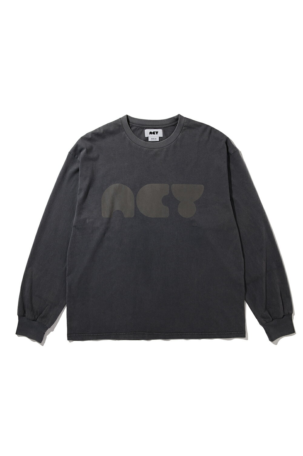 Rakuten - 【P10倍】GDYE LOGO L/S TEE - S.GRAY (ACY-25AW-008) Acy(エイシー)