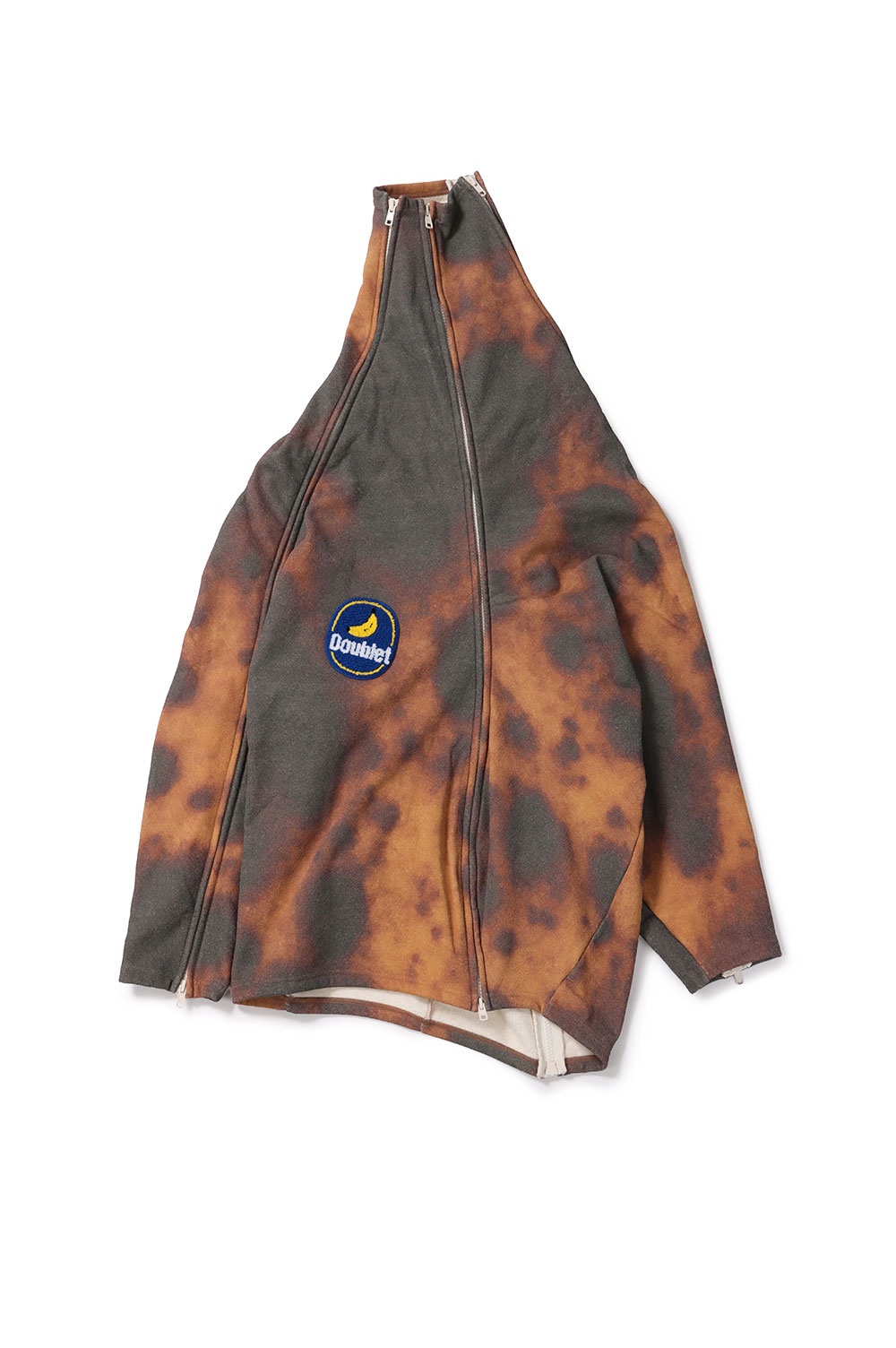 PEELABLE BANANA HOODIE - BROWN (26SS28CS422) doublet(ダブレット)