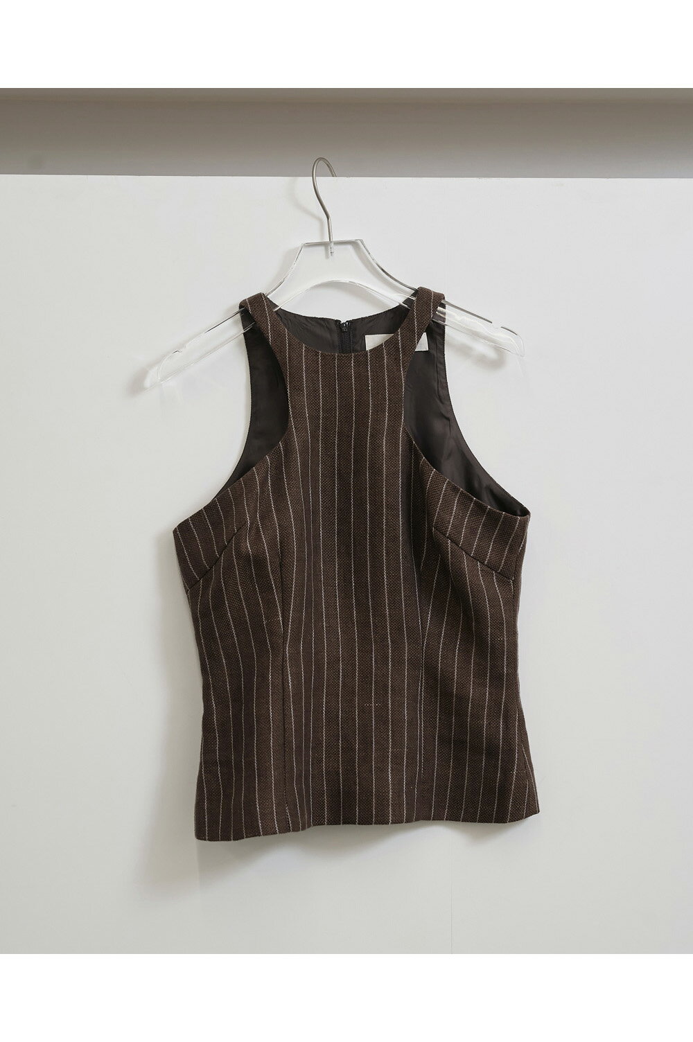 樂天商城 - Stripe Americansleeve Tops - BROWN (12610429) Todayful(トゥデイフル)