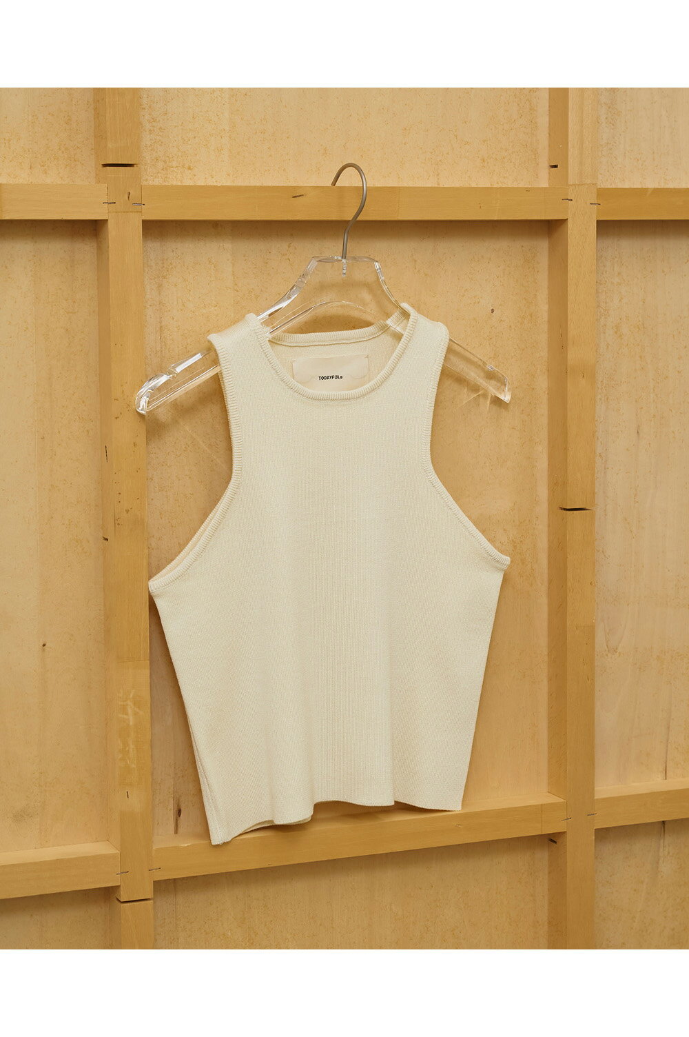樂天商城 - Crewneck Knit Tanktop - ECRU (12610530) Todayful(トゥデイフル)