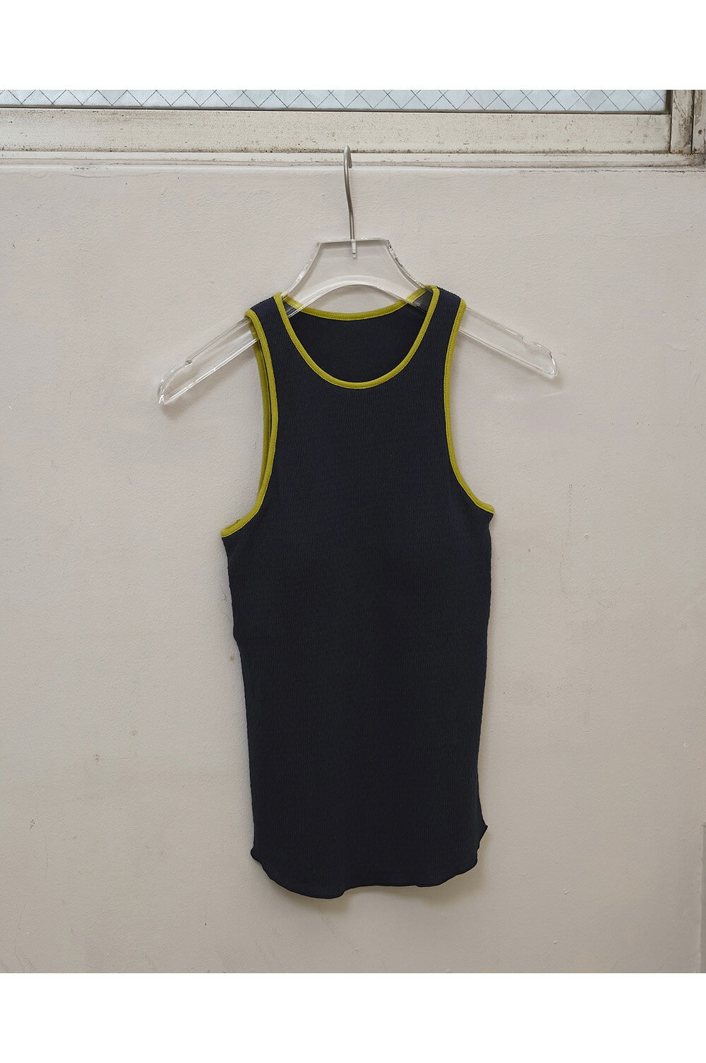 樂天商城 - Cupin Piping Tanktop - NAVY (12610615) Todayful(トゥデイフル)