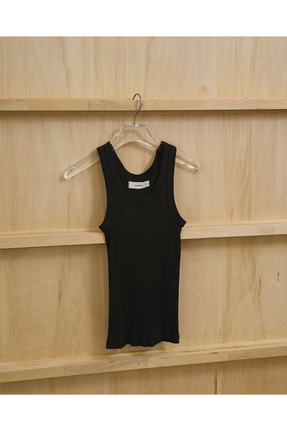 樂天商城 - Useful Seamless Rib Tanktop - DARK BROWN (12610621) Todayful(トゥデイフル)