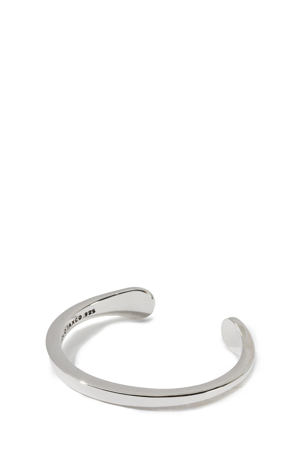Square Bangle -Wide- / Silver (XOBG025L) XOLO JEWELRY(ショロ ジュエリー)