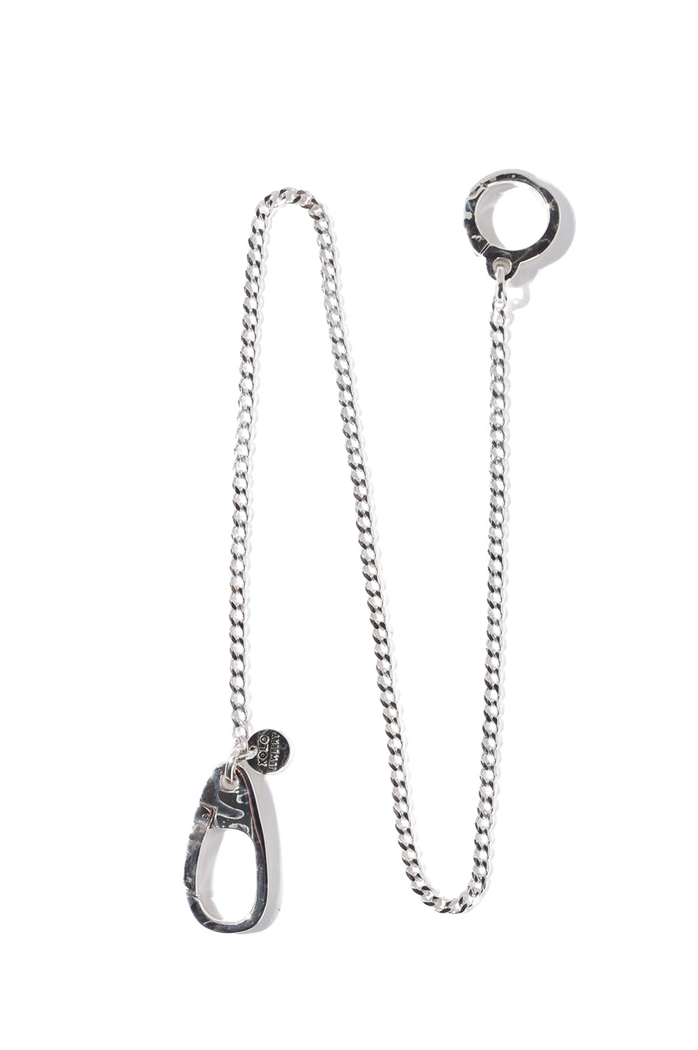 Double Clasp with Flat Link / Silver (XOWC002-50) XOLO JEWELRY(ショロ ジュエリー)