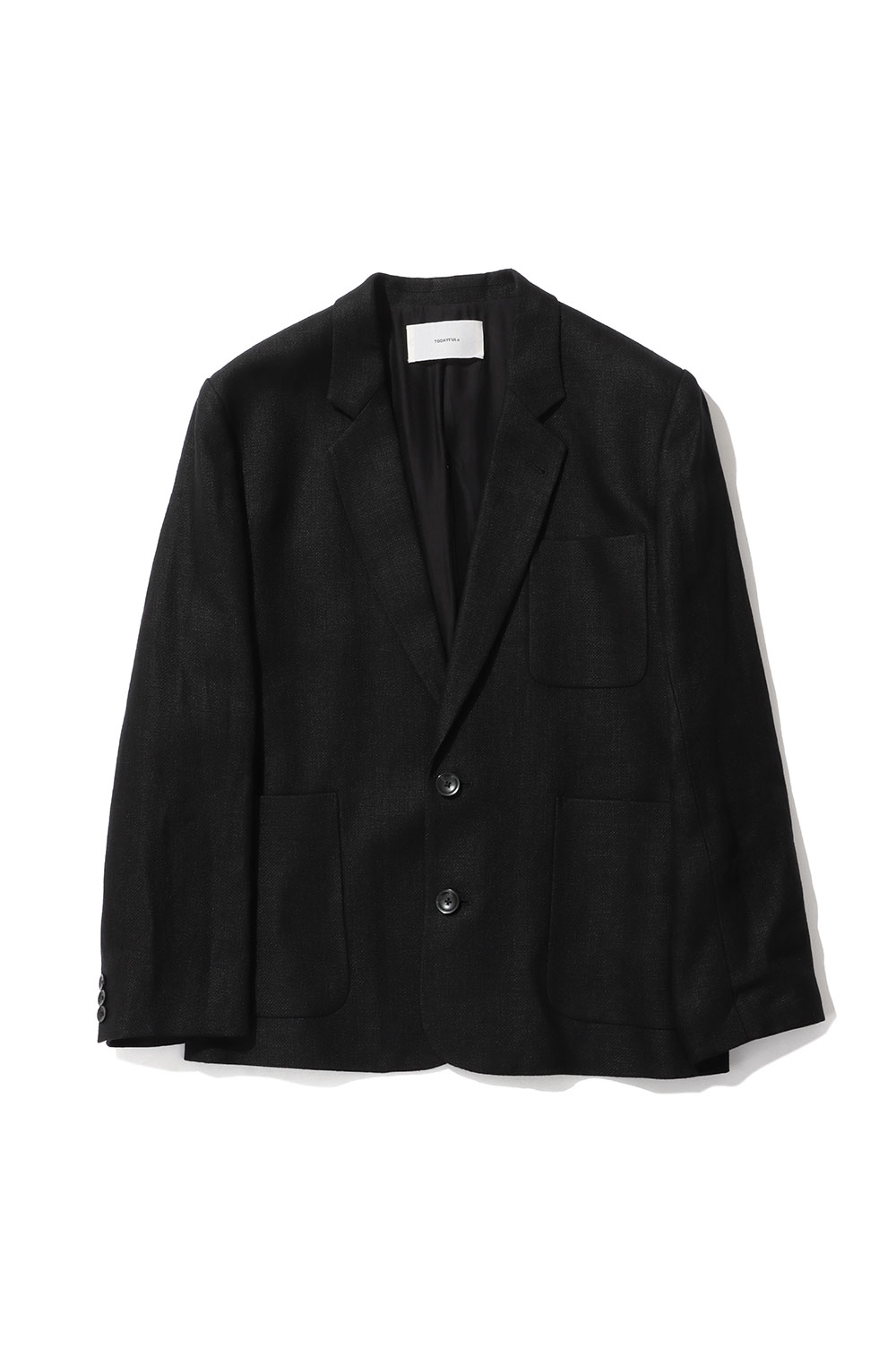 TODAYFUL Boyfriend Linen Jacketブラック36 TODAYFUL(トゥデイフル) / Life's online store（ライフズ