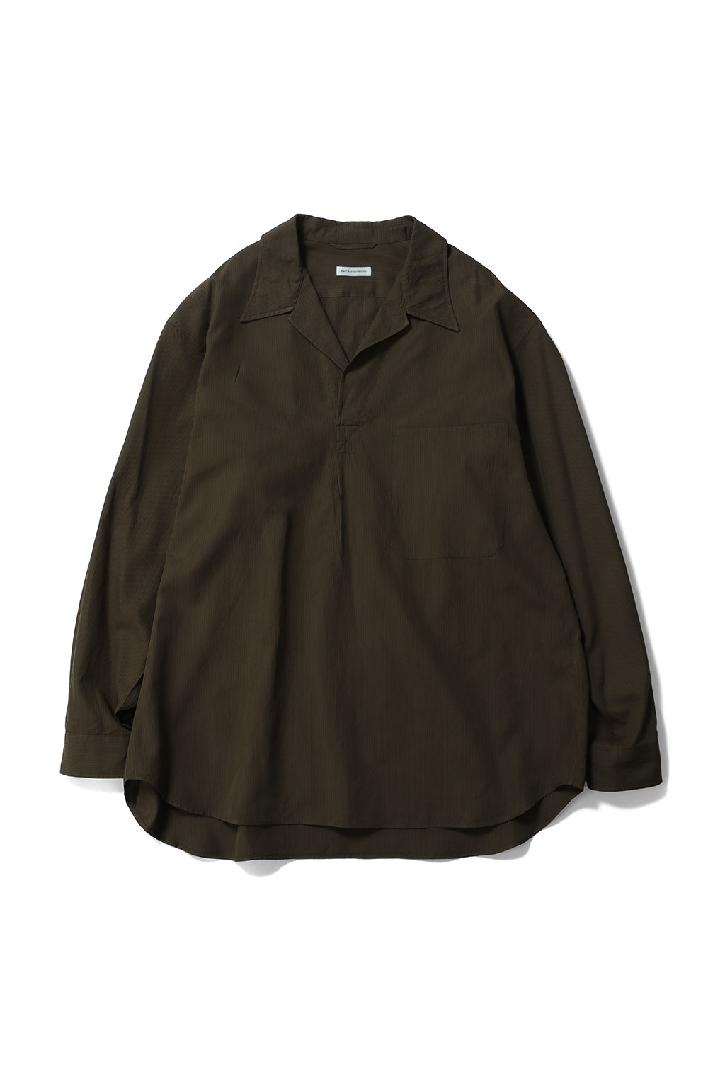 Rakuten - Pullover Shirt STRIPE / BROWN (KS26SSH10) Kaptain Sunshine(キャプテンサンシャイン)