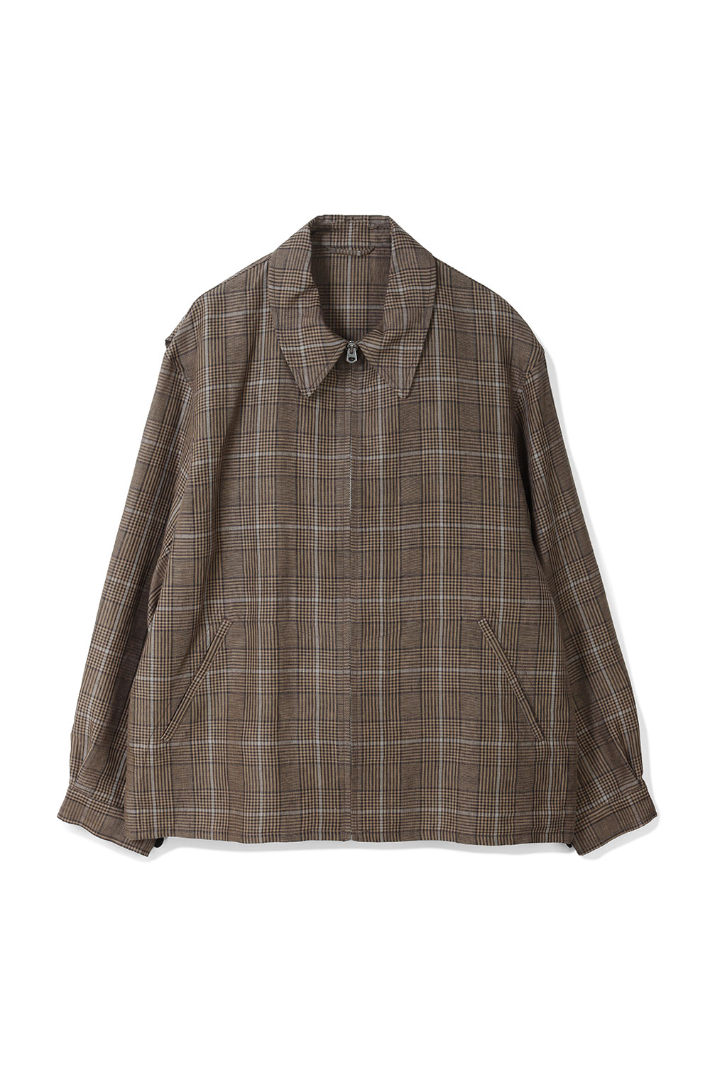 Rakuten - Fly Blouson / BROWN PLAID (KS26SJK05) Kaptain Sunshine(キャプテンサンシャイン)