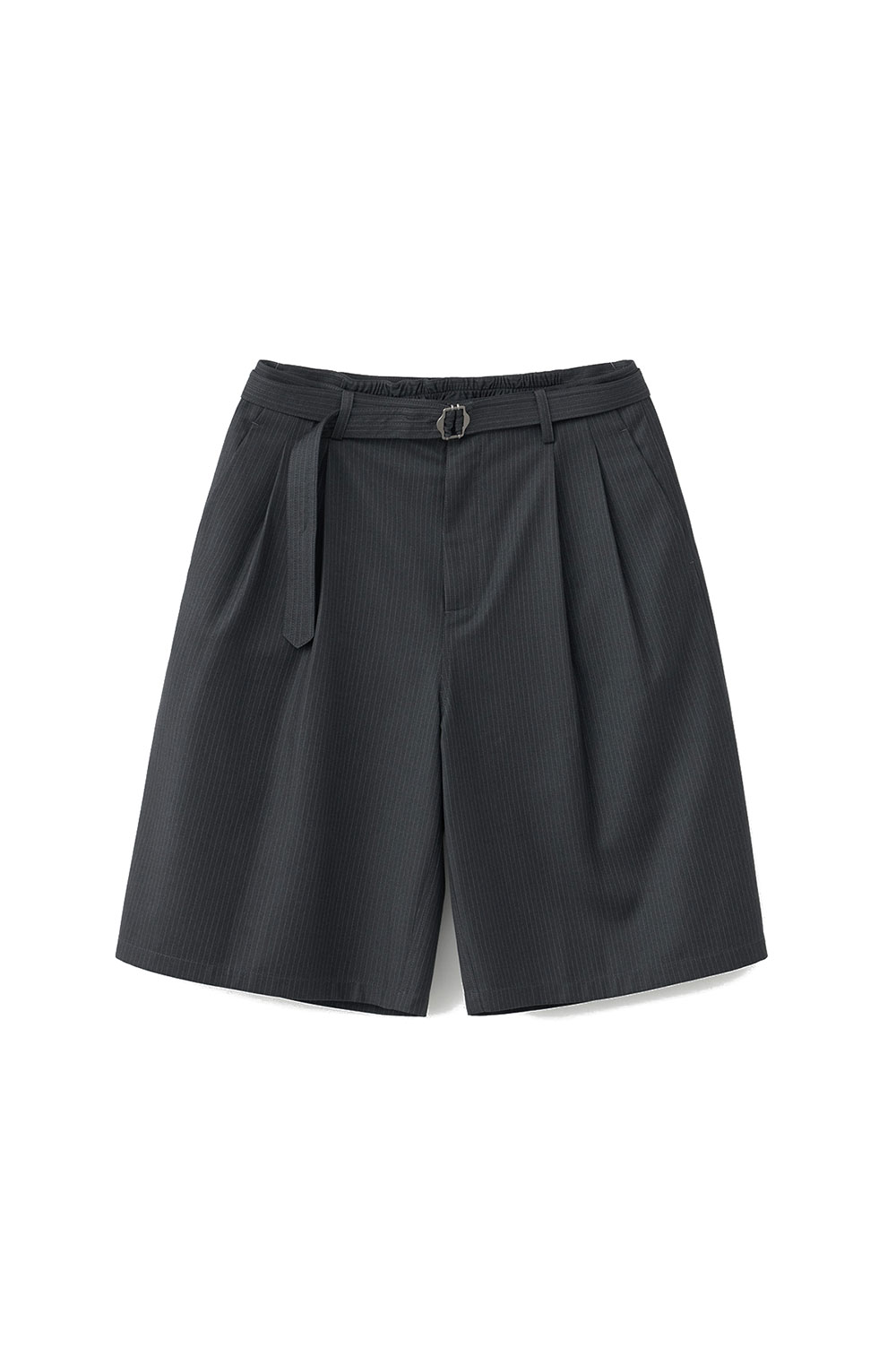 Hemingway Stripe Bermuda Pants / HEATHER CHARCOAL (AOGSPT013) ANOTHER OFFICE(アナザー・オフィス)