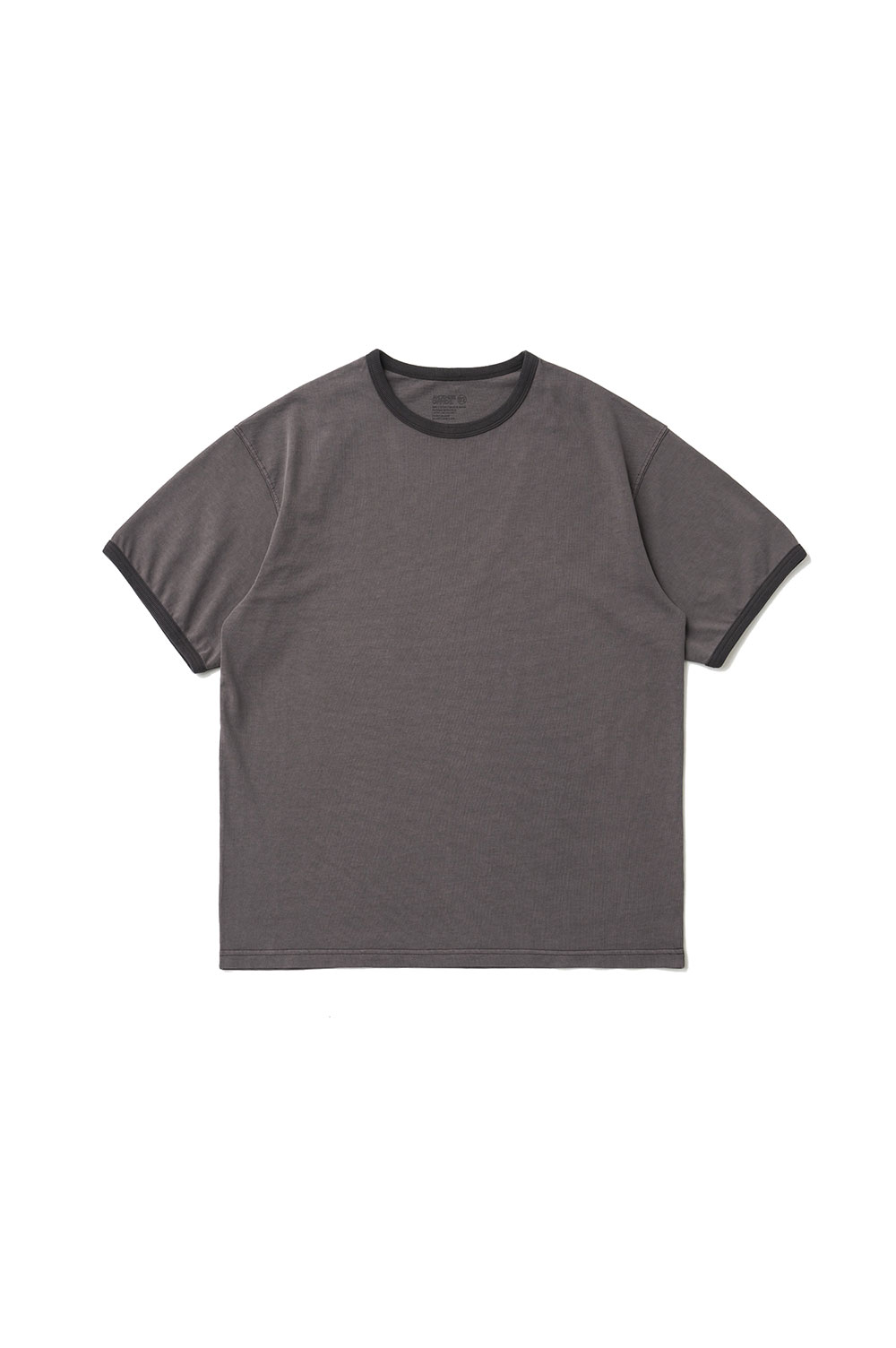 Rakuten - 【P10倍】Homeboy Garment Ringer Tee / CHARCOAL BROWN (AOFSTS002) ANOTHER OFFICE(アナザー・オフィス)