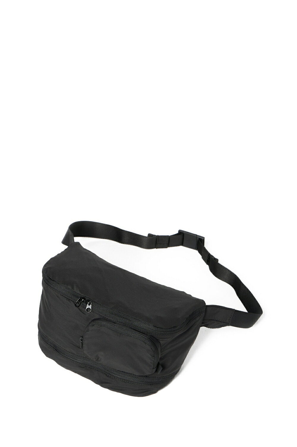 樂天商城 - TECH PERTEX(R) TRAVEL EXPAND FANNY BAG - BLACK (BB-34026) DAIWA PIER39(ダイワ ピア39)