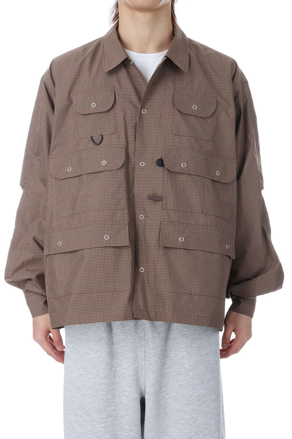 Rakuten - 【P10倍】TECH MULTI FISHING POCKET SHIRT L/S - BROWN GRAY (BE-85026) DAIWA PIER39(ダイワ ピア39)