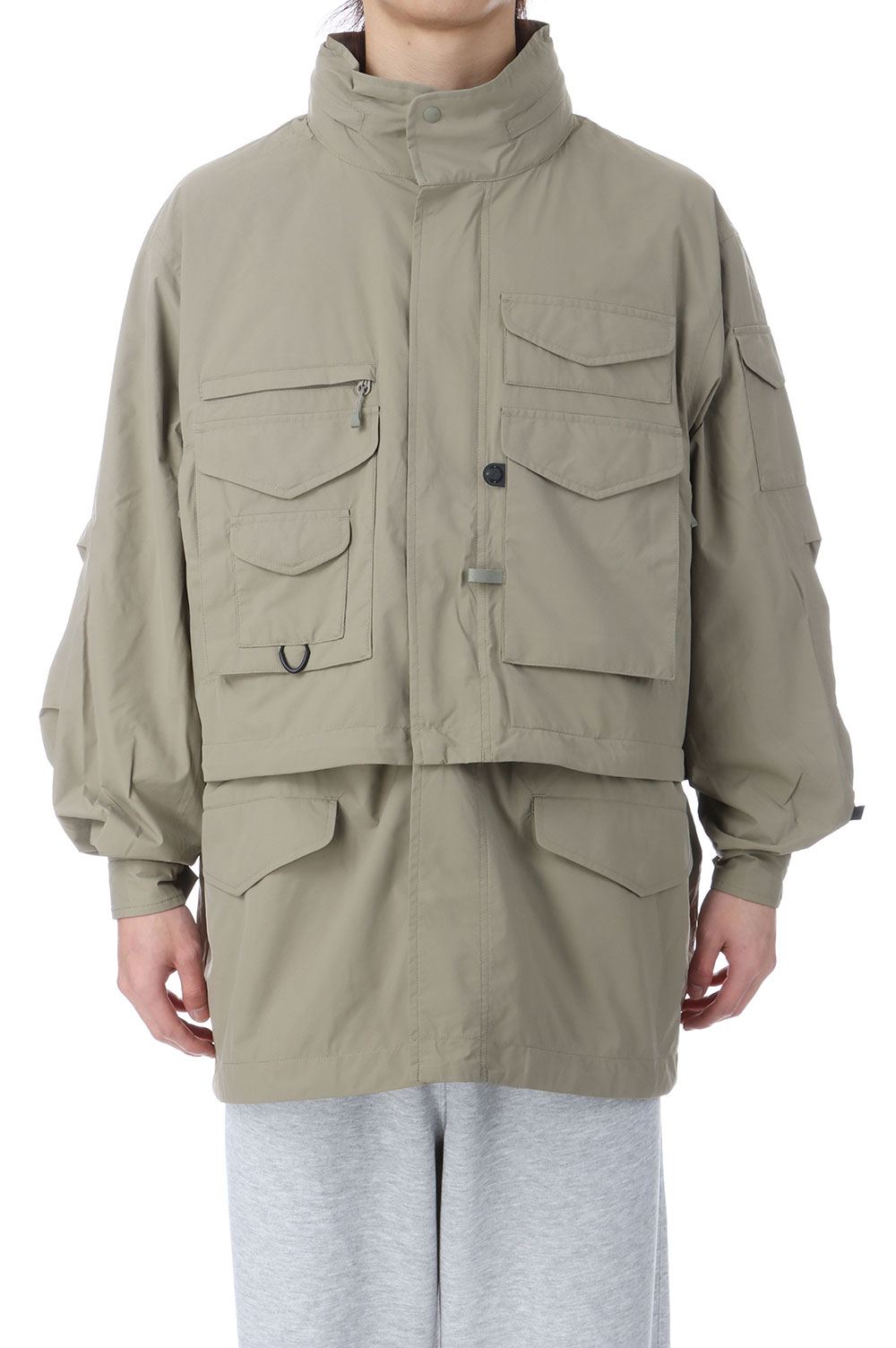 Rakuten - WINDSTOPPER(R) PERFECT MIL FIELD 2WAY JACKET - SAGE GRAY (BJ-12026) DAIWA PIER39(ダイワ ピア39)