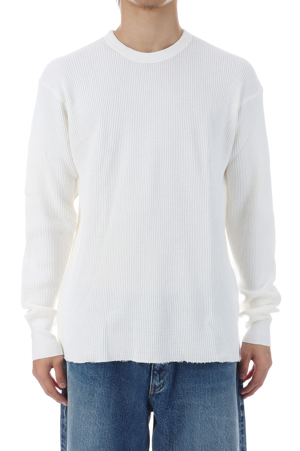 樂天商城 - THERMAL KING WAFFLE CREW NECK L/S - OFF (#52017) Healthknit(ヘルスニット)