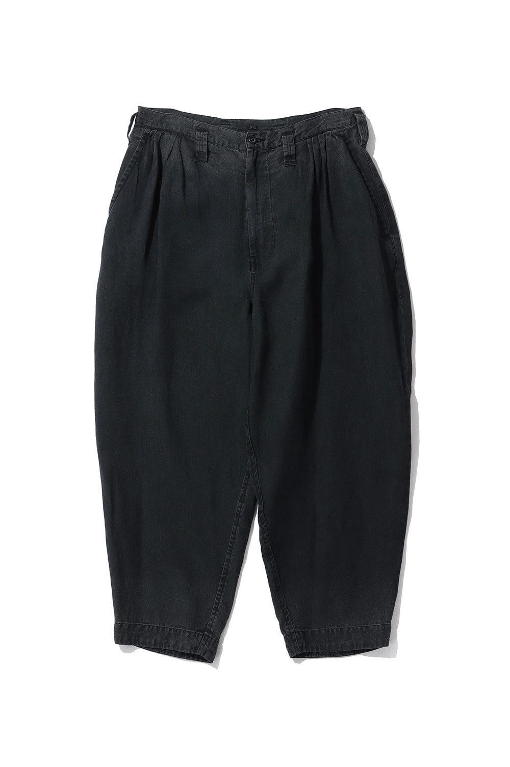 樂天商城 - BLACK LINEN BEBOP PANTS / BLACK (PC-021-3888) Porter Classic(ポータークラシック)