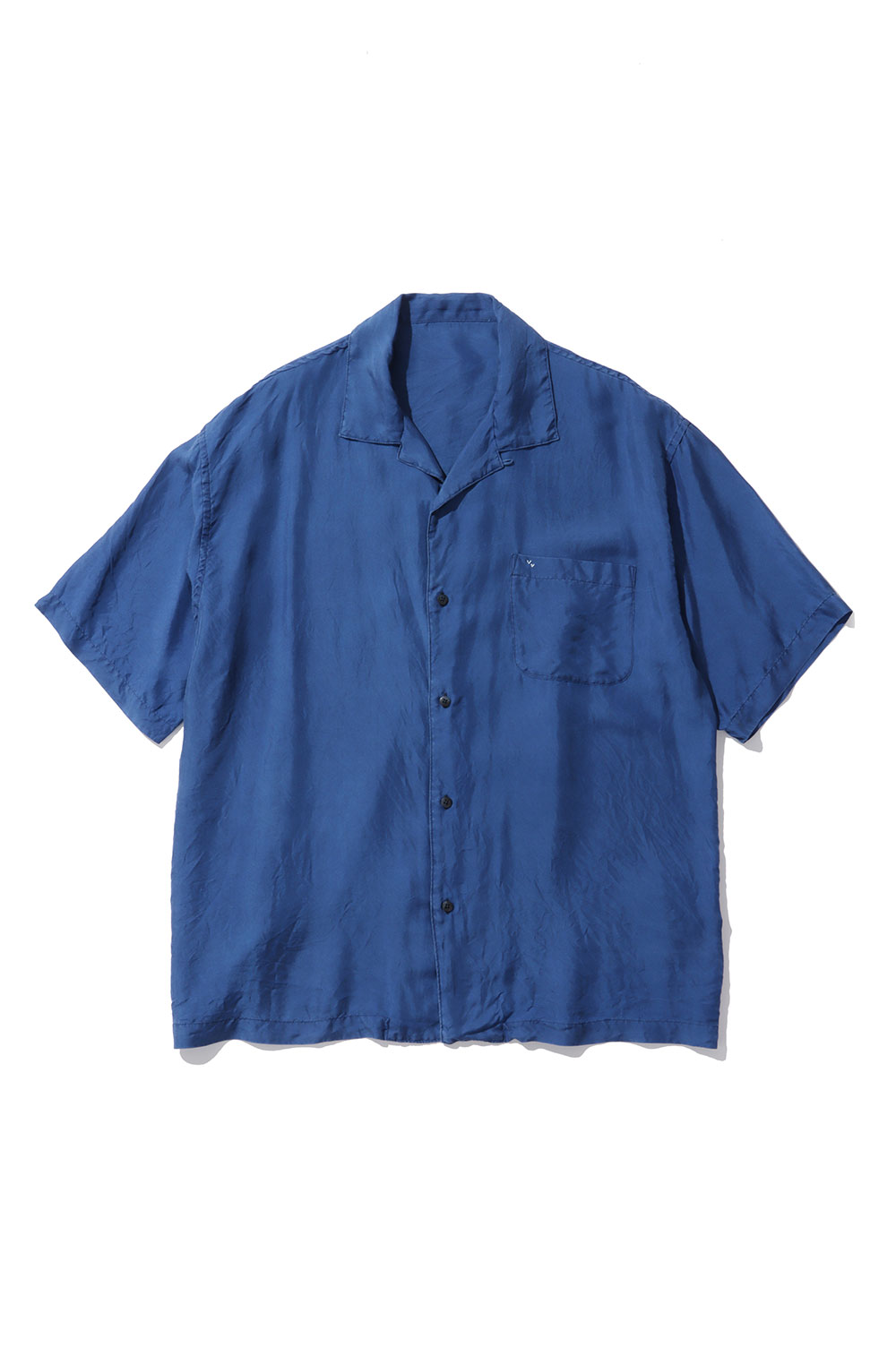 H/W INDIGO SILK SHIRT / BLUE (PC-024-3337) Porter Classic(ポータークラシック)