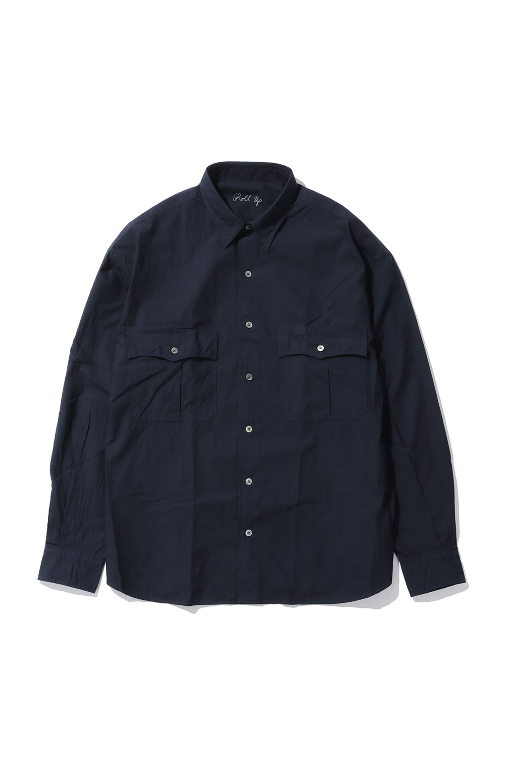 ROLL UP TRAVELER'S SHIRT / NAVY (PC-016-3983) Porter Classic(ポータークラシック)