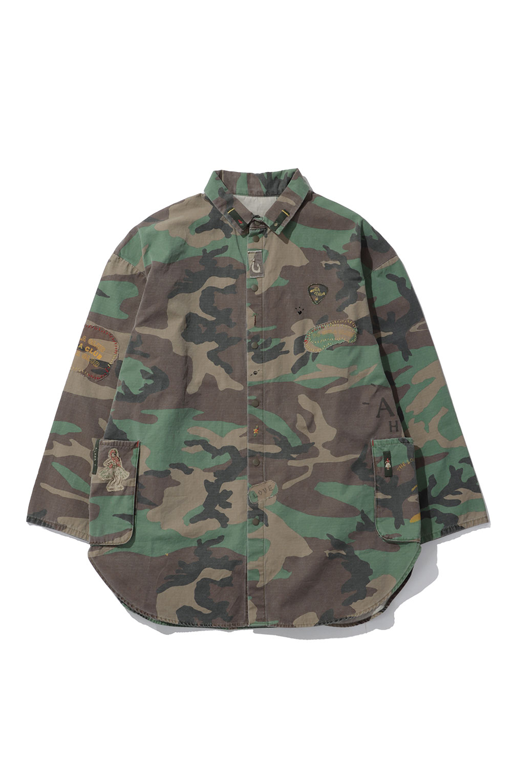 ALOHA CAMOUFLAGE SHIRT JACKET / CAMOUFLAGE (PC-008-3880) Porter Classic(ポータークラシック)