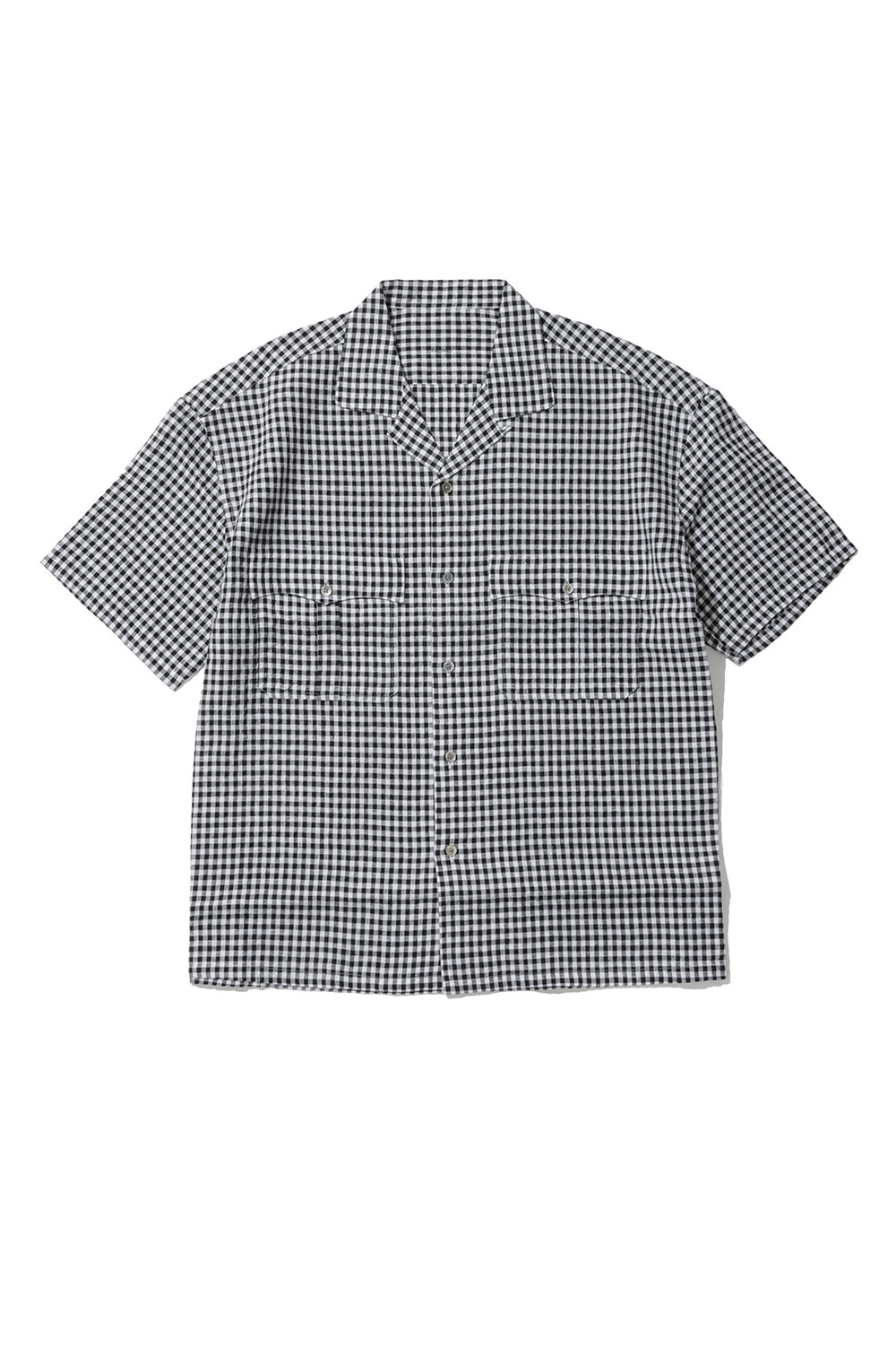 Rakuten - KEROUAC LINEN GINGHAM CHECK SHIRT / BLACK (PC-016-3979) Porter Classic(ポータークラシック)