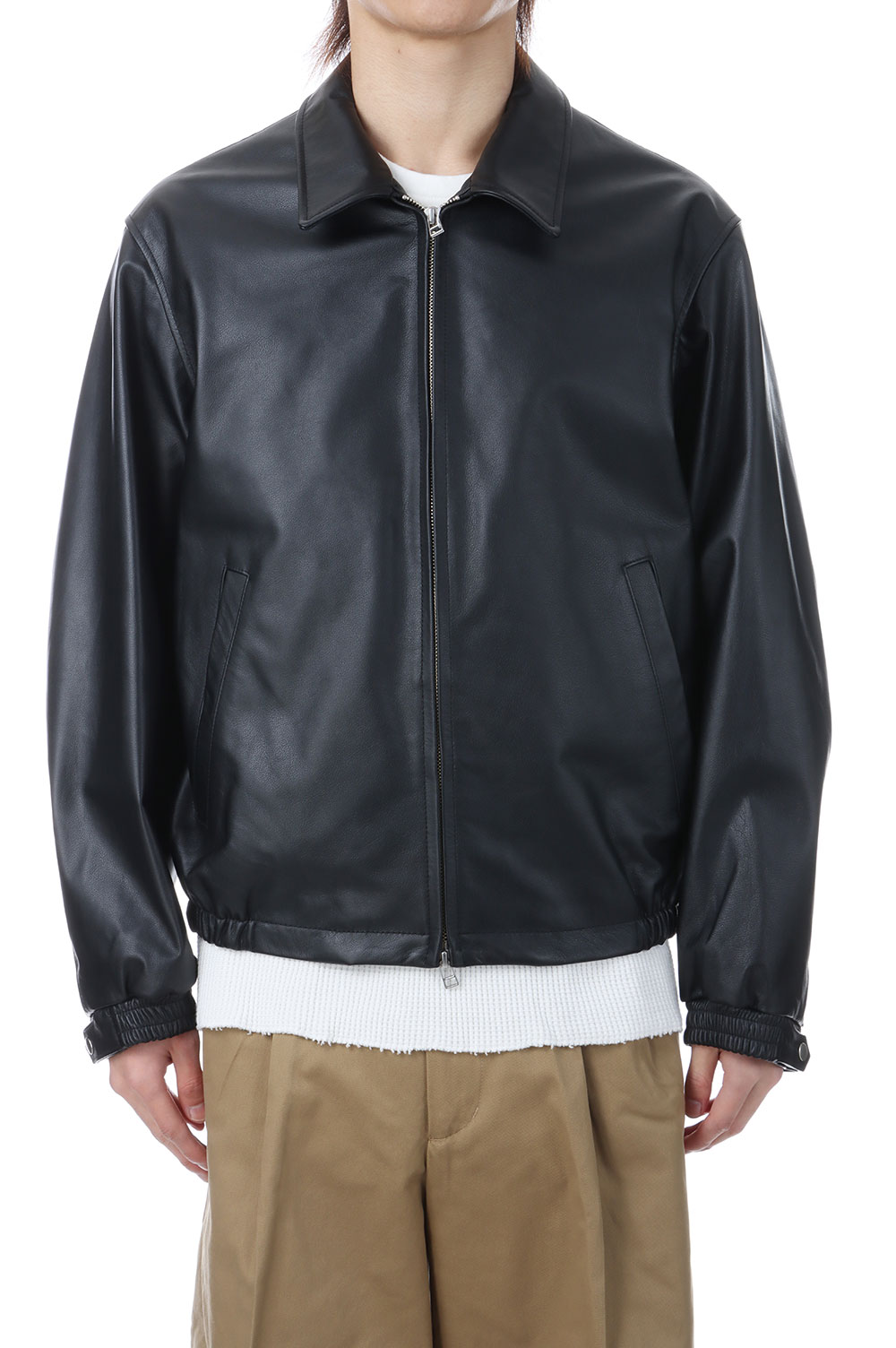 Rakuten - 【P10倍】LEATHER BROUSON - BLACK (261-60405) Universal Products(ユニバーサルプロダクツ)