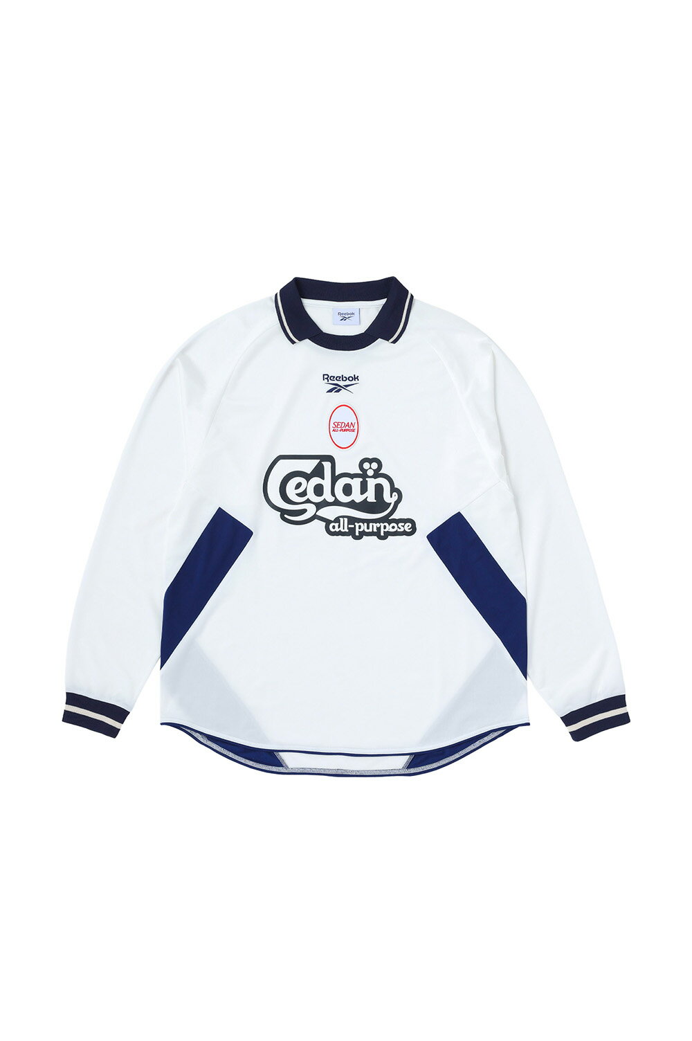 樂天商城 - Reebok / L/S Game Shirt - Off (SD26S-CT01) SEDAN ALL PURPOSE(セダン オール パーパス)