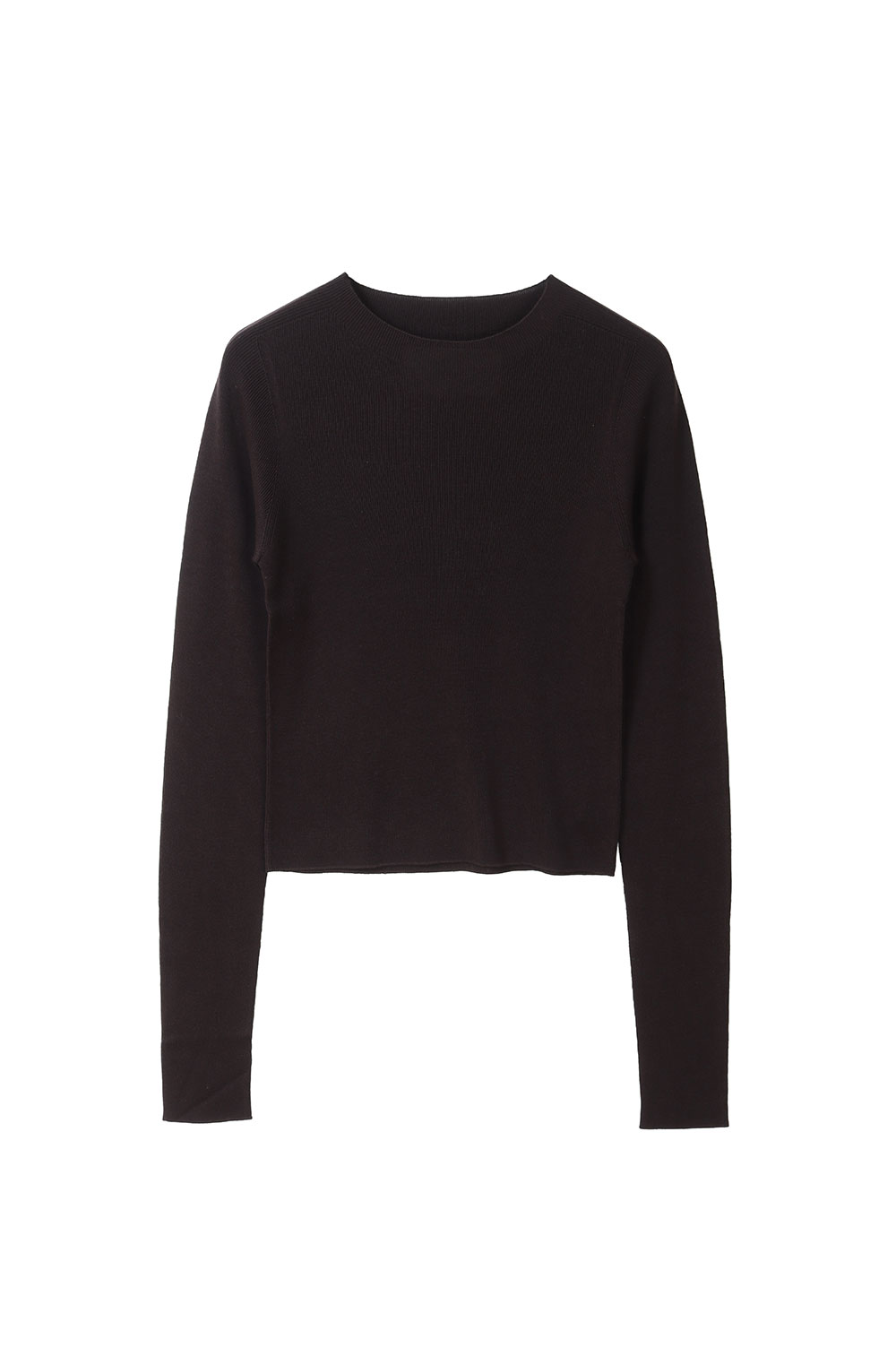 樂天商城 - Compact Smooth Knit -DARK BROWN (12610510) Todayful(トゥデイフル)