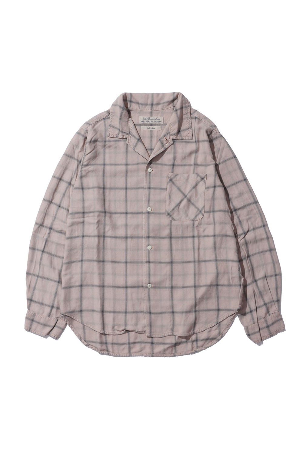 Rakuten - 【P10倍】Rayon Twill Check Shirt - L.PINK (RN30389053) Remi Relief(レミレリーフ)