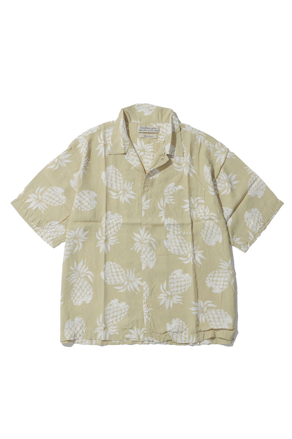 Rakuten - 【P10倍】Pineapple Patterned Aloha Shirt - L.YELLOW (RN30389014) Remi Relief(レミレリーフ)