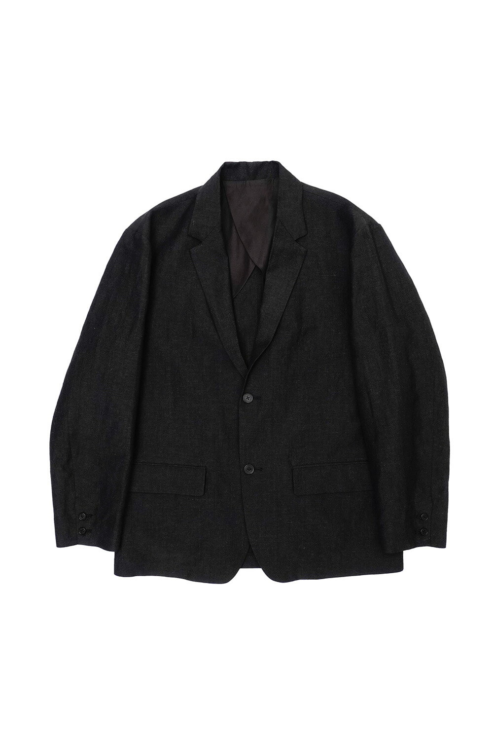 Rakuten - 【P10倍】WOOL LINEN 2B JACKET - CHARCOAL (261-60404) Universal Products(ユニバーサルプロダクツ)