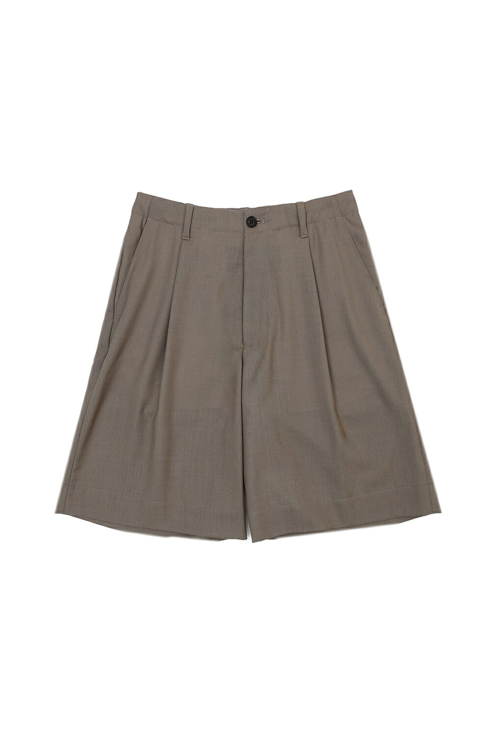 Rakuten - 【P10倍】WOOL SHORTS - GREIGE (261-60507) Universal Products(ユニバーサルプロダクツ)