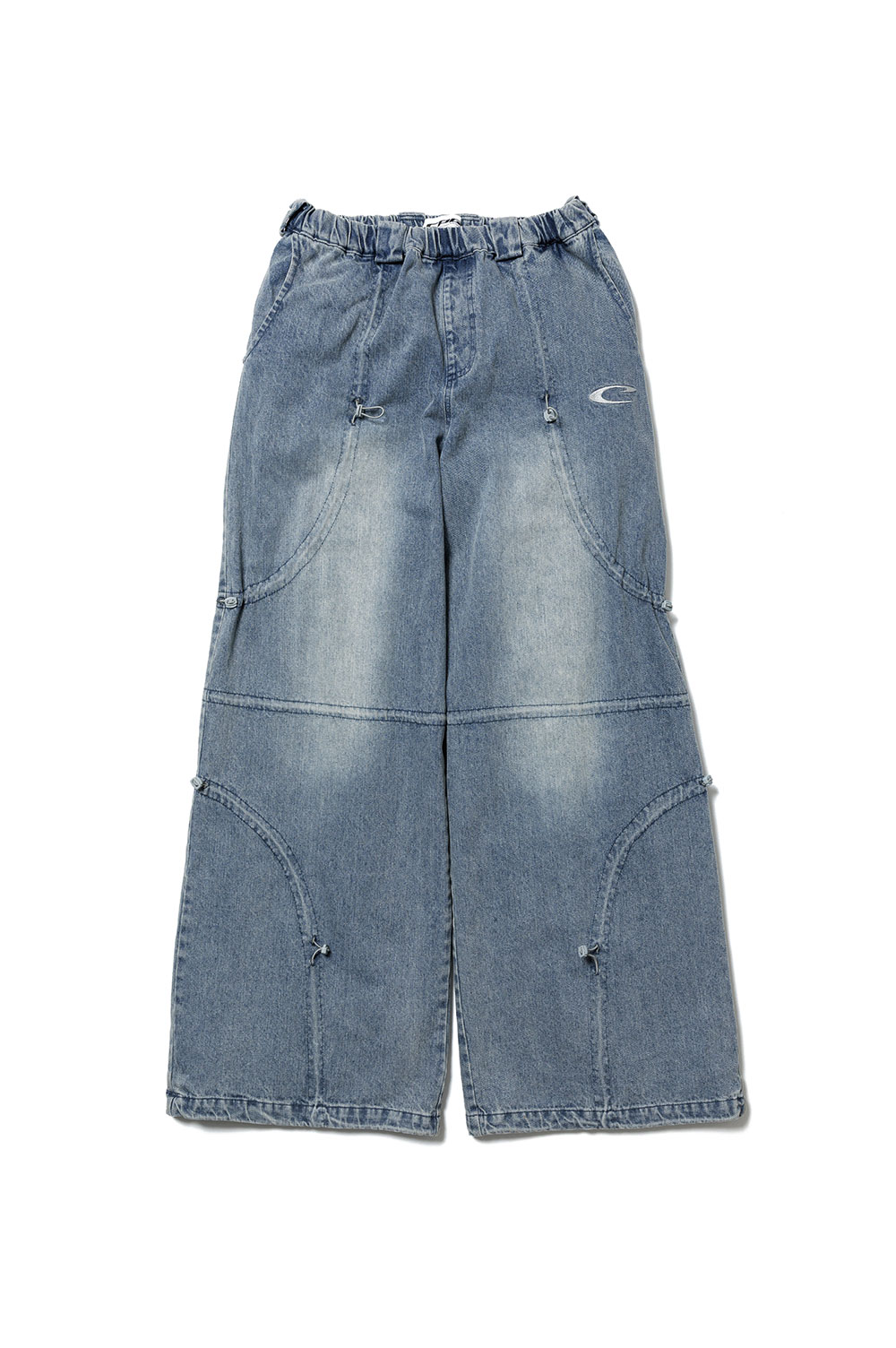 樂天商城 - CPG CURVE CORD DENIM PANTS - BLUE (26SS-CPG-07 / FS2019) F-LAGSTUF-F(フラグスタフ)