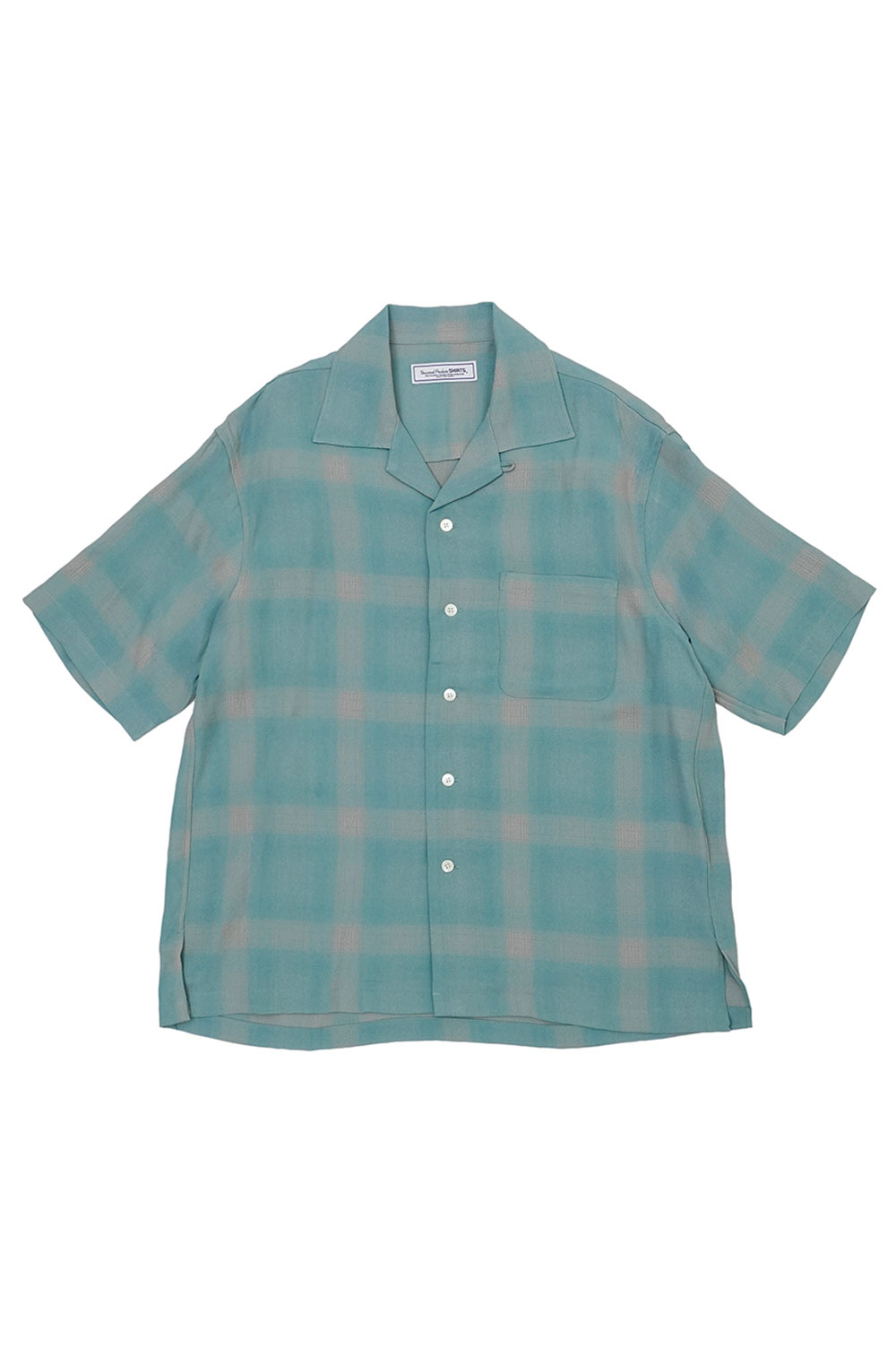 Other - OPEN COLLOR S/S SHIRTS - GREEN (261-60302) Universal Products(ユニバーサルプロダクツ)