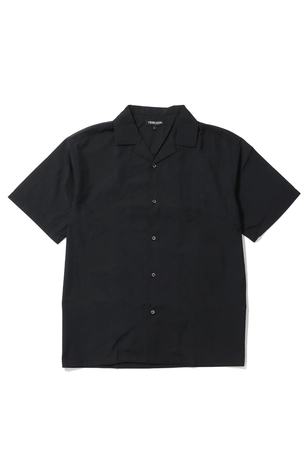 Rakuten - Open Collar Shirt - BLACK (SHL26SS008) SHELTECH(シェルテック)