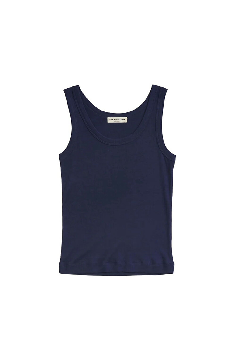 Rakuten - 【P10倍】SHEER RIB TANK TOP - 85 NAVY (26SMSCU06) Shinzone(シンゾーン)