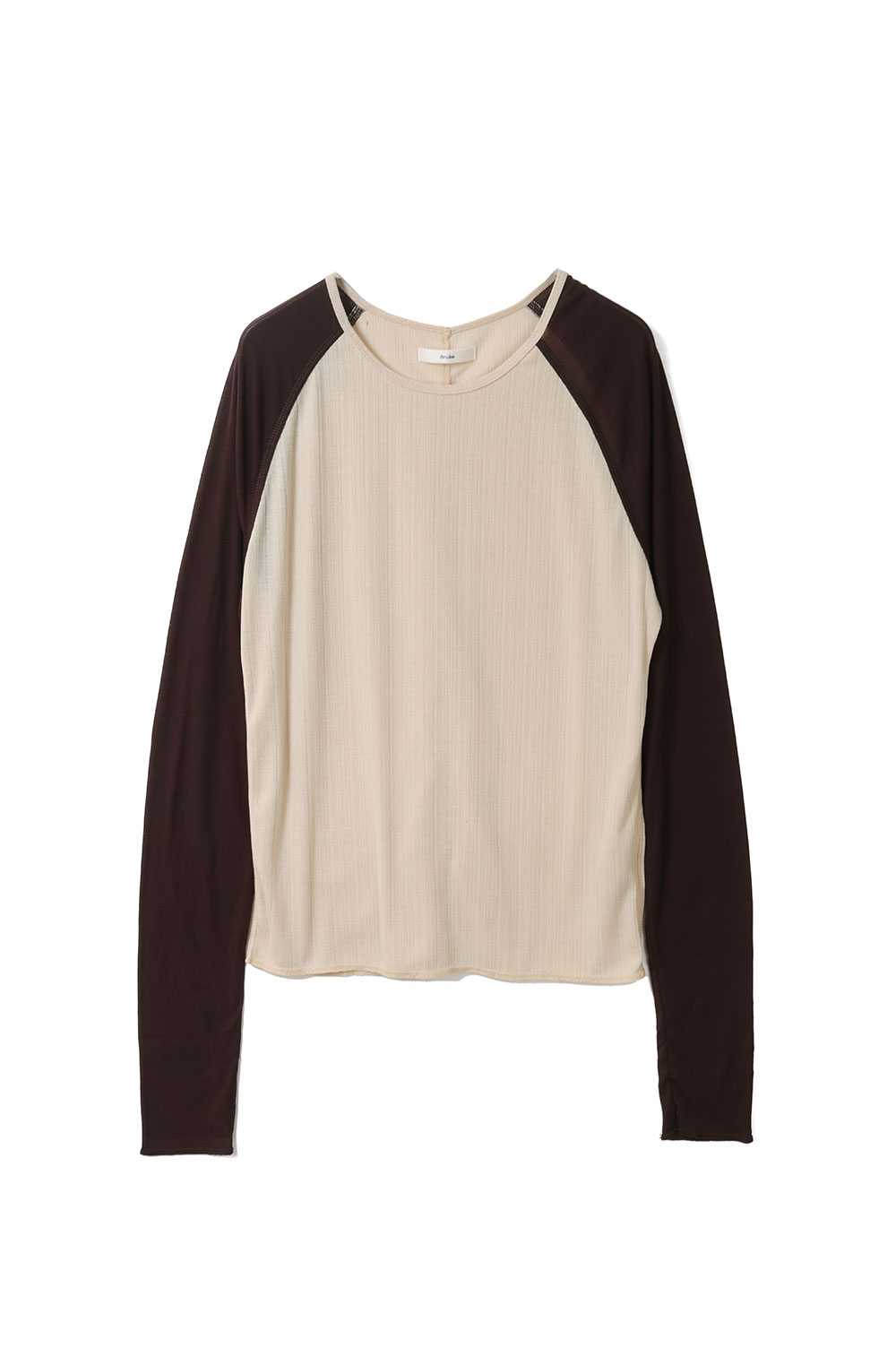 Rakuten - Sheer Raglan T-Shirts - CREAM (62610622) anuke(アンヌーク)