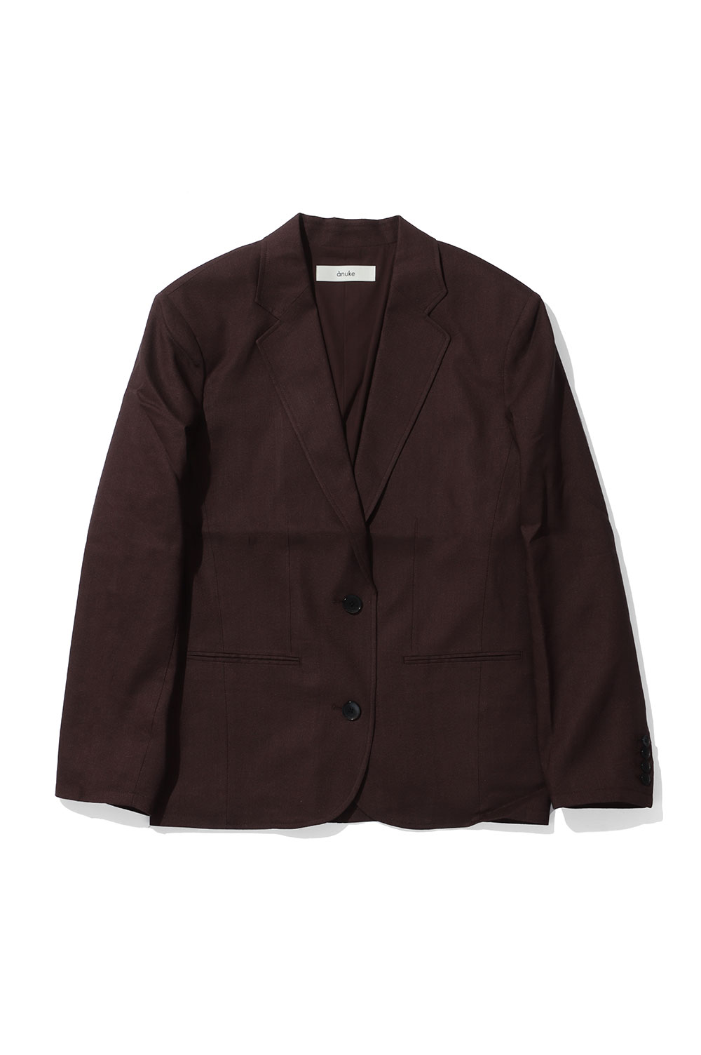 Rakuten - Over Linen Jacket - BROWN (62610104) anuke(アンヌーク)
