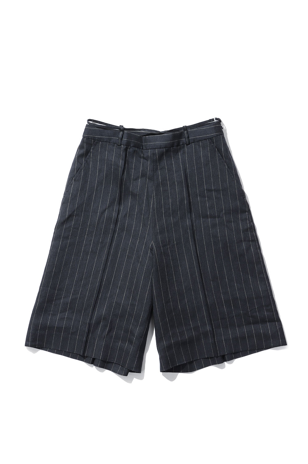 樂天商城 - Linen Half Pants - NAVY (62610705) anuke(アンヌーク)