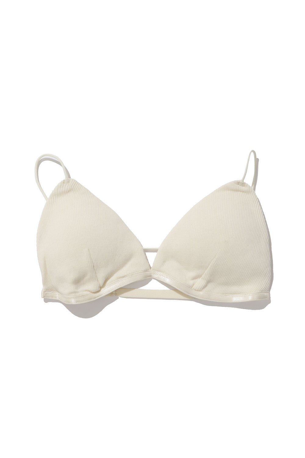 樂天商城 - Knit Triangle Bra - OFF WHITE (KM25SUT02) PALM(パーム)