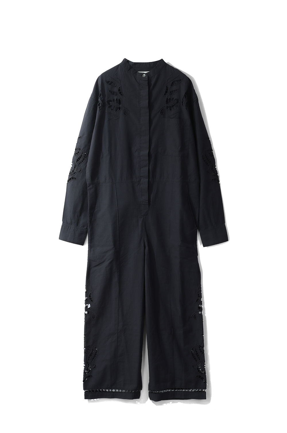 樂天商城 - Cutwork Lace Combinaison - BLACK (62610311) anuke(アンヌーク)