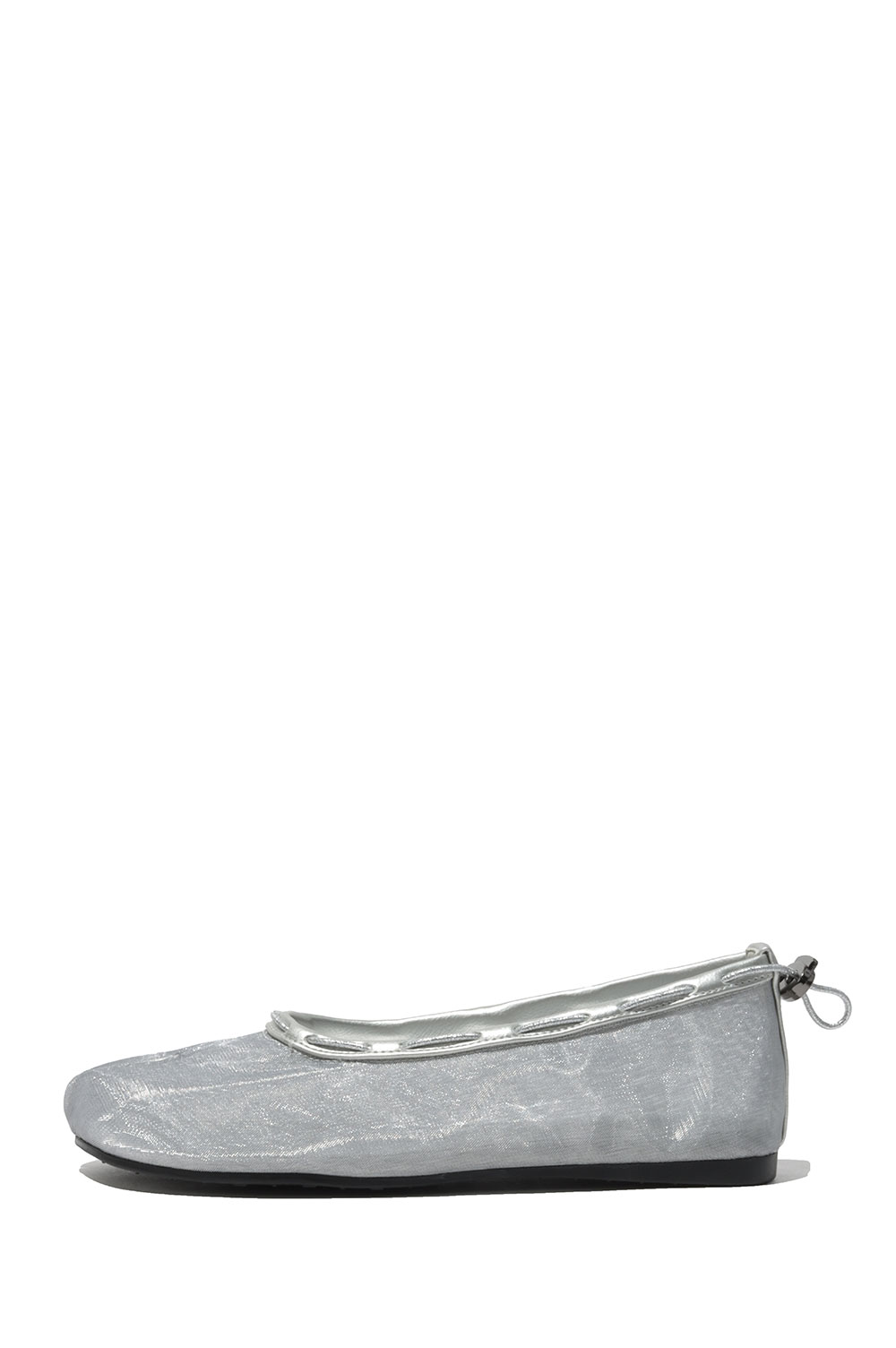 樂天商城 - Mesh Air String Flat - Silver (PAES_20256) PAES(ペイズ)