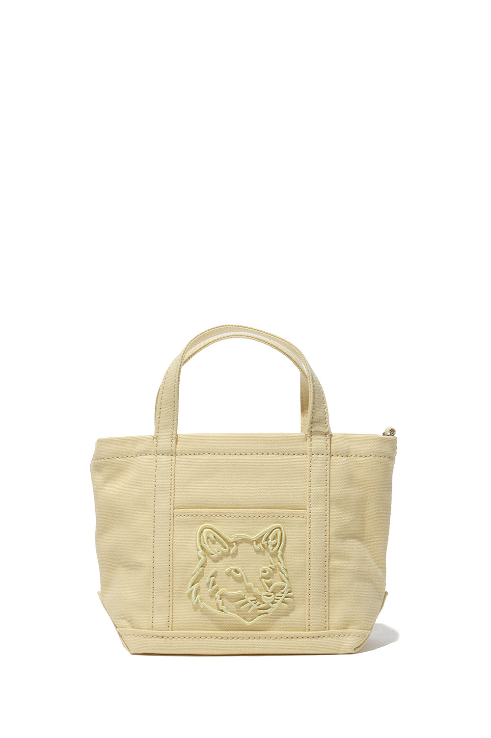 樂天商城 - FOX HEAD MINI TOTE - STRAW (MW05106WW0107) Maison Kitsune -Women-(メゾンキツネ)