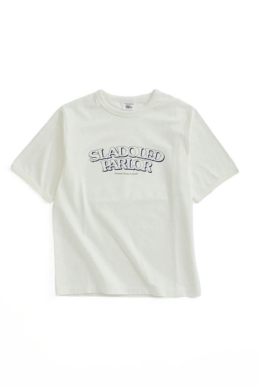 Rakuten - 【P10倍】SLADOLED PARLOR TEE - 01 WHITE (26MMSCU06) Shinzone(シンゾーン)