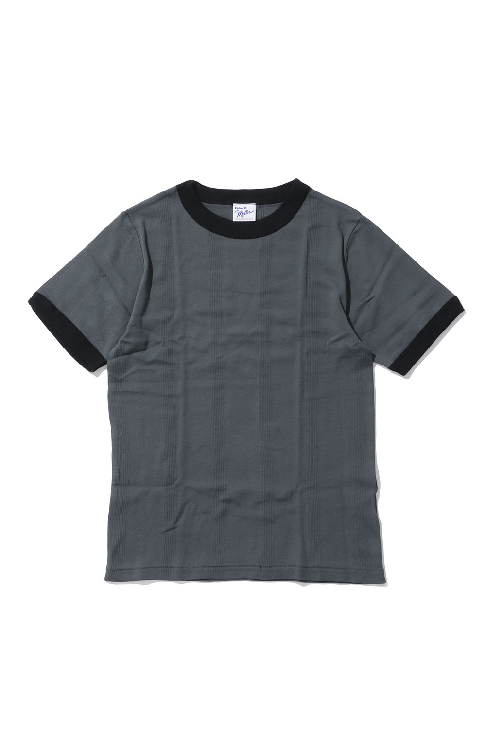 Rakuten - Panel ribbed T-shirt - CGRAY (849C) Miller(ミラー)