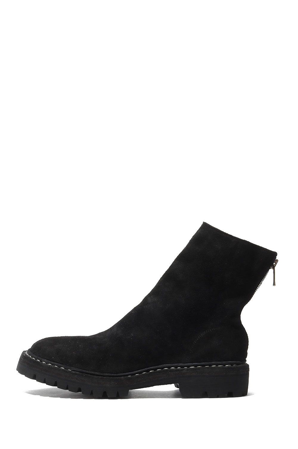 Rakuten - BACK ZIP BOOT, REVERSE - BLKT (796V) GUIDI(グイディ)