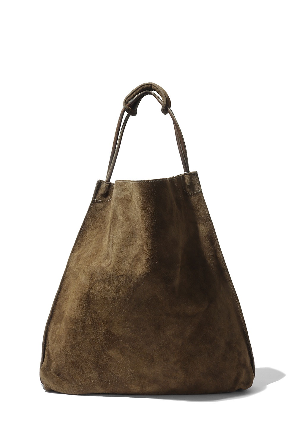 SHOPPER BAG, REVERSE - CV177T(BROWN KHAKI) (RF01) GUIDI(グイディ)