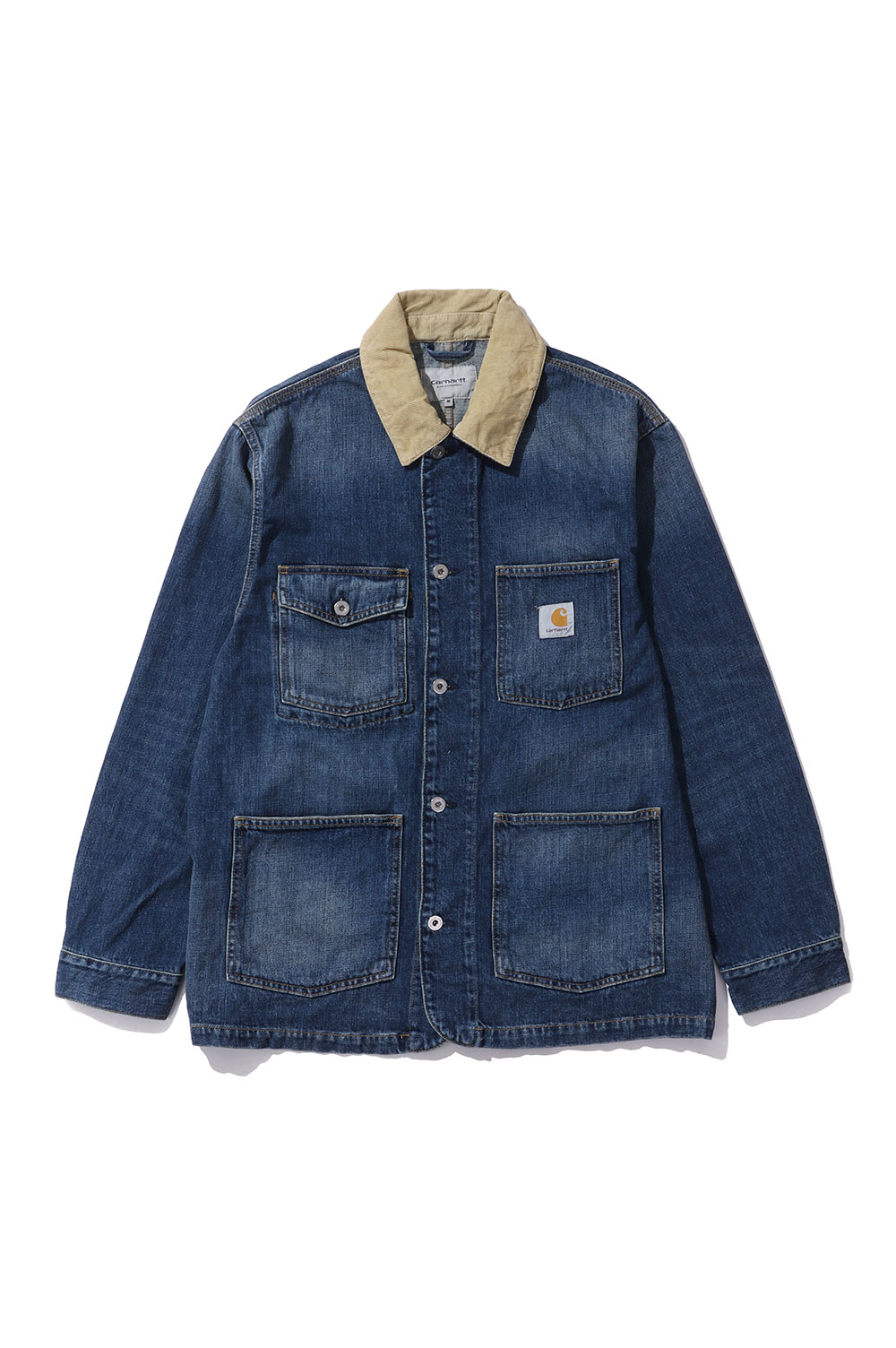 Rakuten - WARREN CHORE COAT - Blue / Dusty H Brown (I036592) Carhartt WIP(カーハートダブルアイピー)