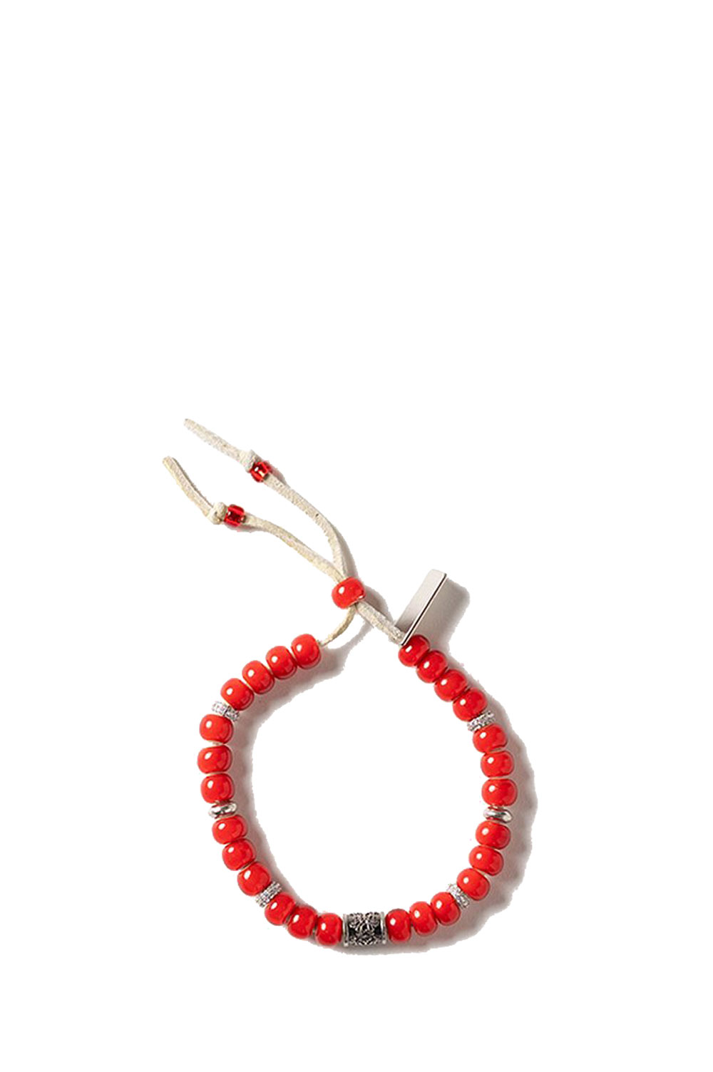 樂天商城 - KMY Glass Beaded Bracelet - RED (G16AC215) KAMIYA(カミヤ)
